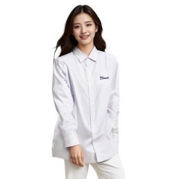 【Order Light Blue Notched Collar Embroidered Shirt】|Ocean Park|Entertainment Theme Park|Left chest embroidery decoration|Full button placket|Marketing Specialist|Embroidered Shirt Wholesale R455 【Order Light Blue Notched Collar Embroidered Shirt】|Ocean Park|Entertainment Theme Park|Left chest embroidery decoration|Full button placket|Marketing Specialist|Embroidered Shirt Wholesale R455